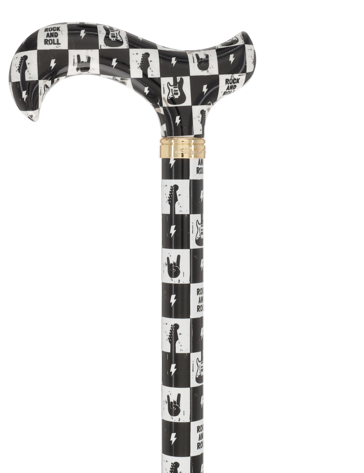 HD Pattern Designer Cane - Matching Handle & Shaft - Durable Adjustable Aluminum