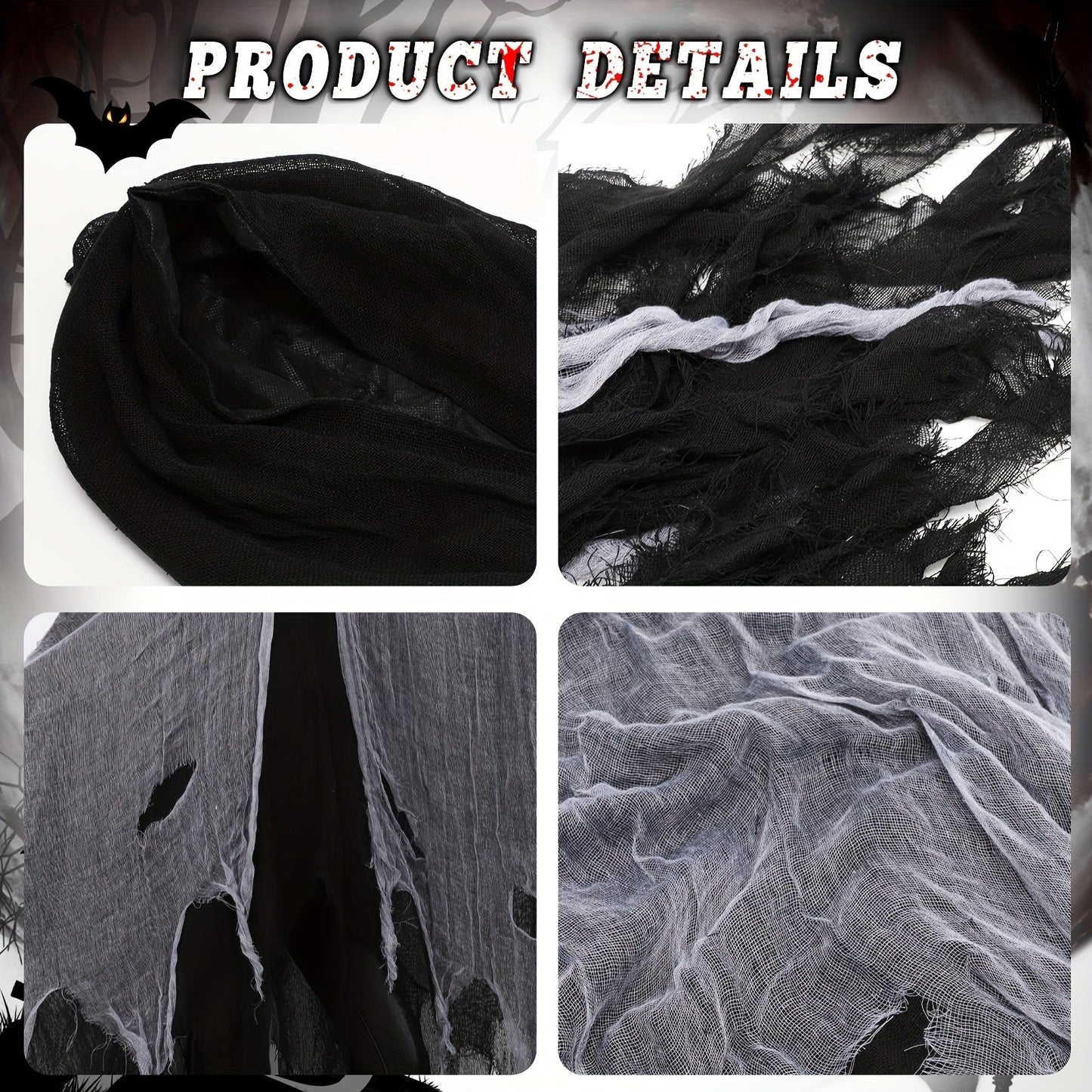 Halloween Cloak Witch & Grim Reaper Cape