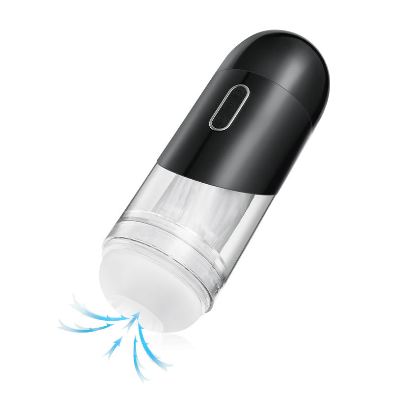 5 Sucking 10 Vibrating Modes Boost Button Oral Sex Maturbation Cup - Adult Wellness Product product image for intimate wellne
