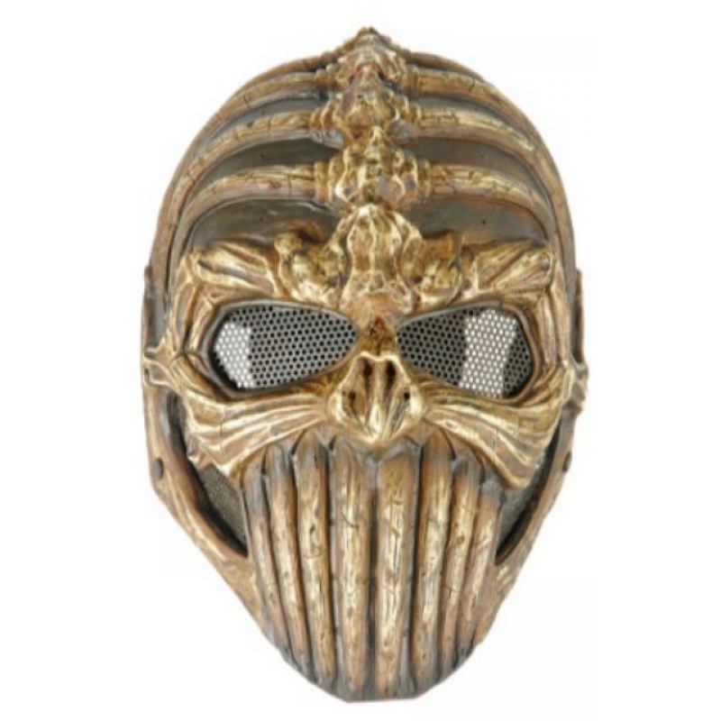 Full Face Wire Mesh "Spine Tingler" Mask