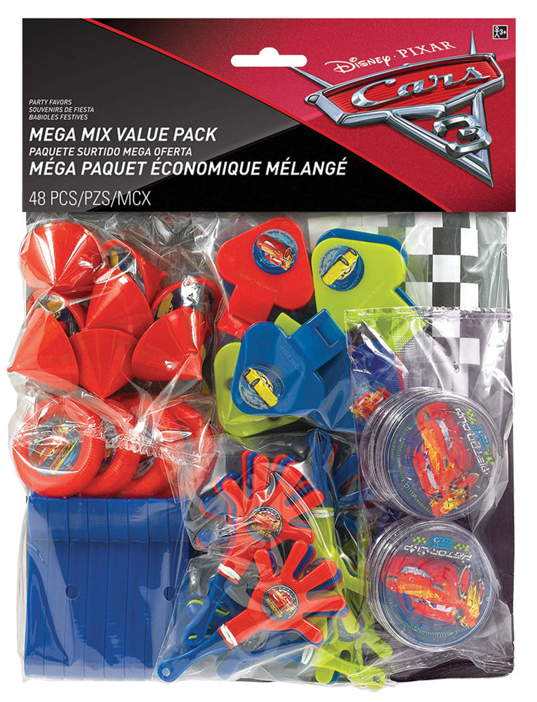 Disney Cars 3 Favor Value Pack