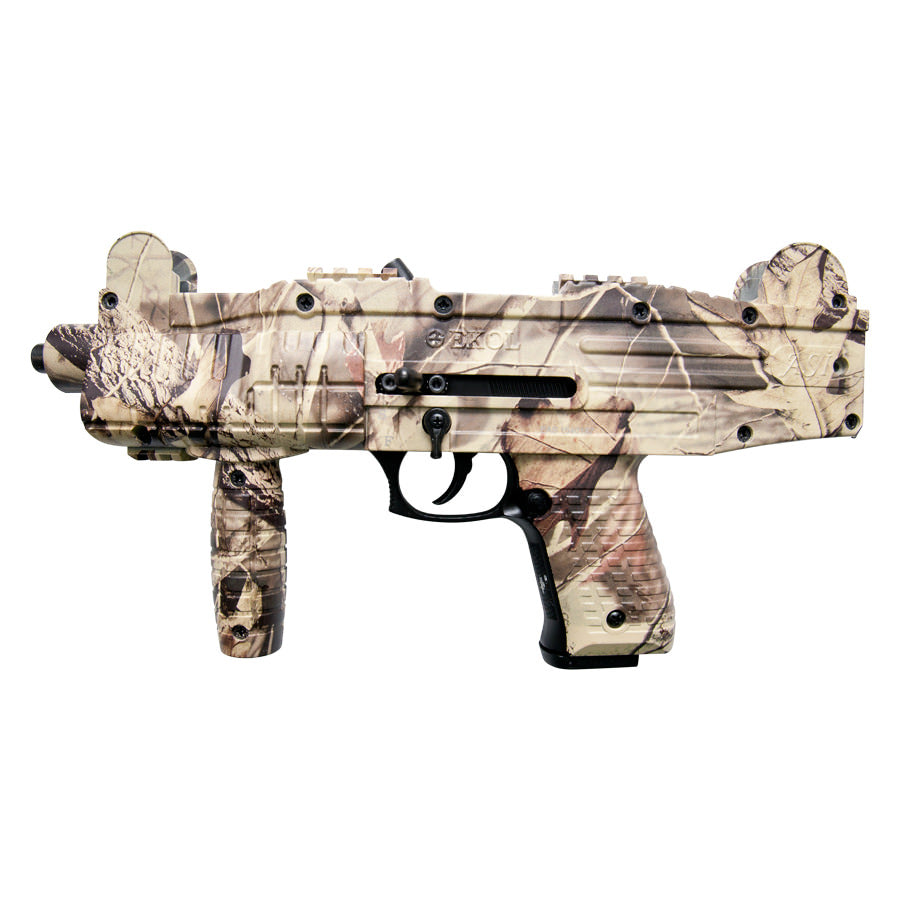 Camouflage ASI - UZI Fully Automatic Blank Firing Machine Gun - TOPHATTER'S ARMORY DEALS