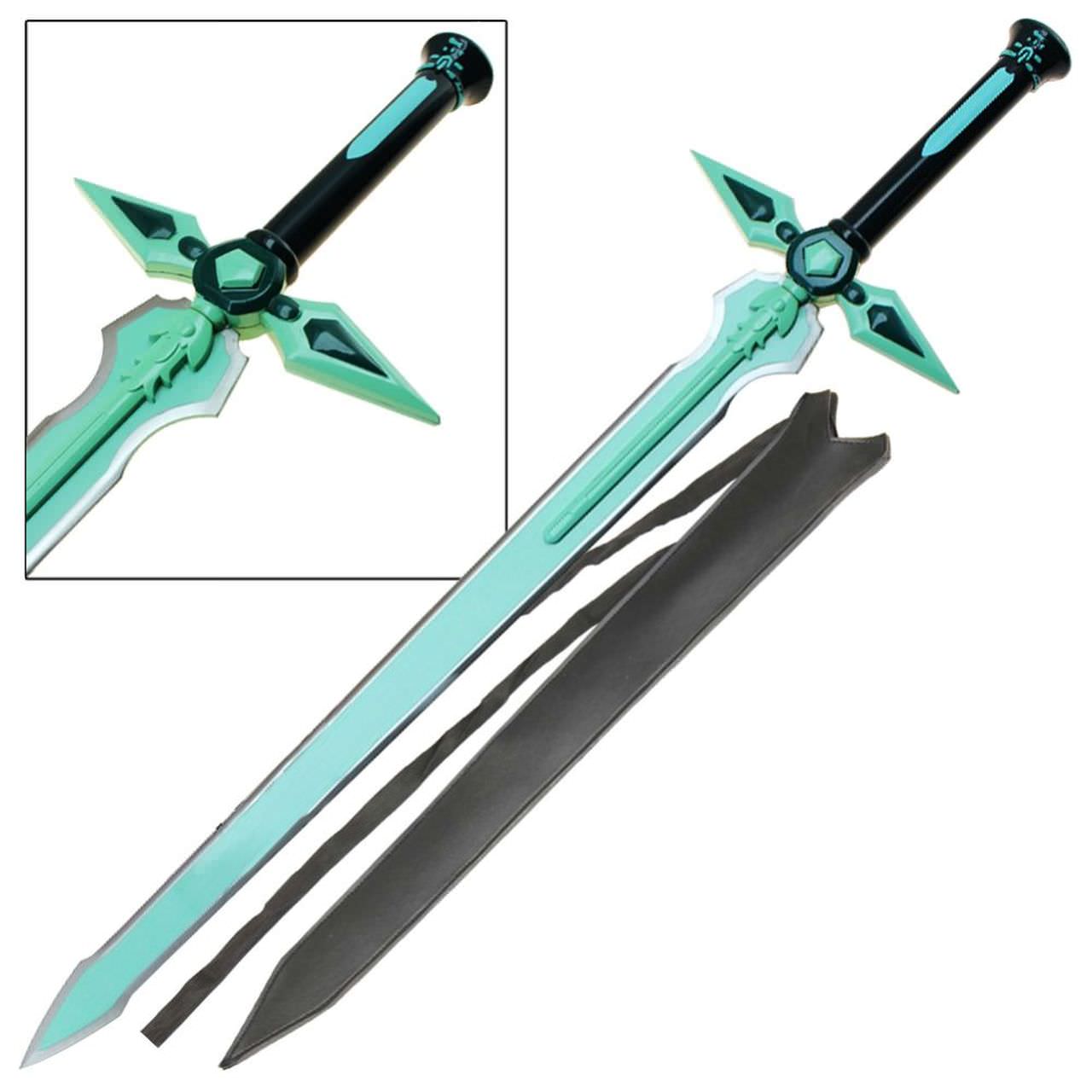 Kiritos Dark Repulser SAO Sword With Scabbard