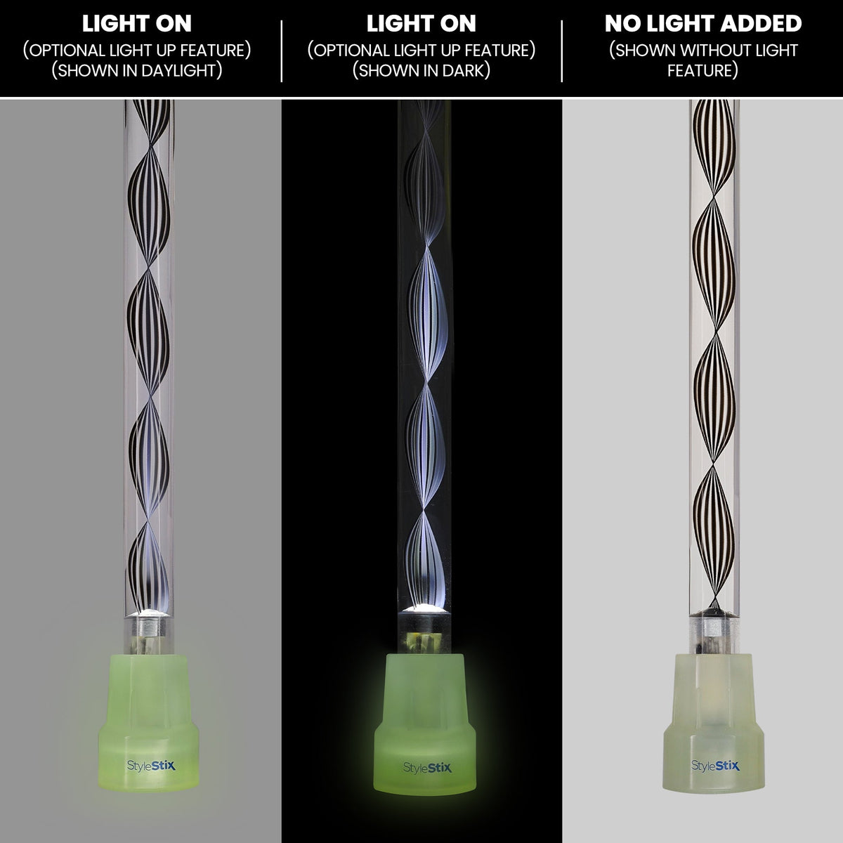 Flashlight x1 (only for StyleStix Canes)