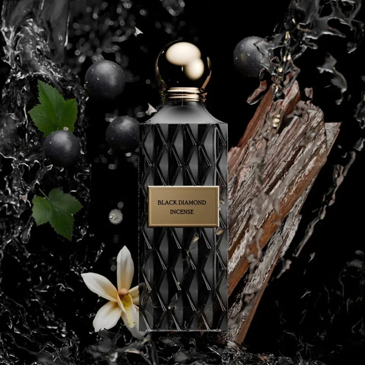 Ibraq Black Diamond Incense Eau De Parfum 150ml Spray