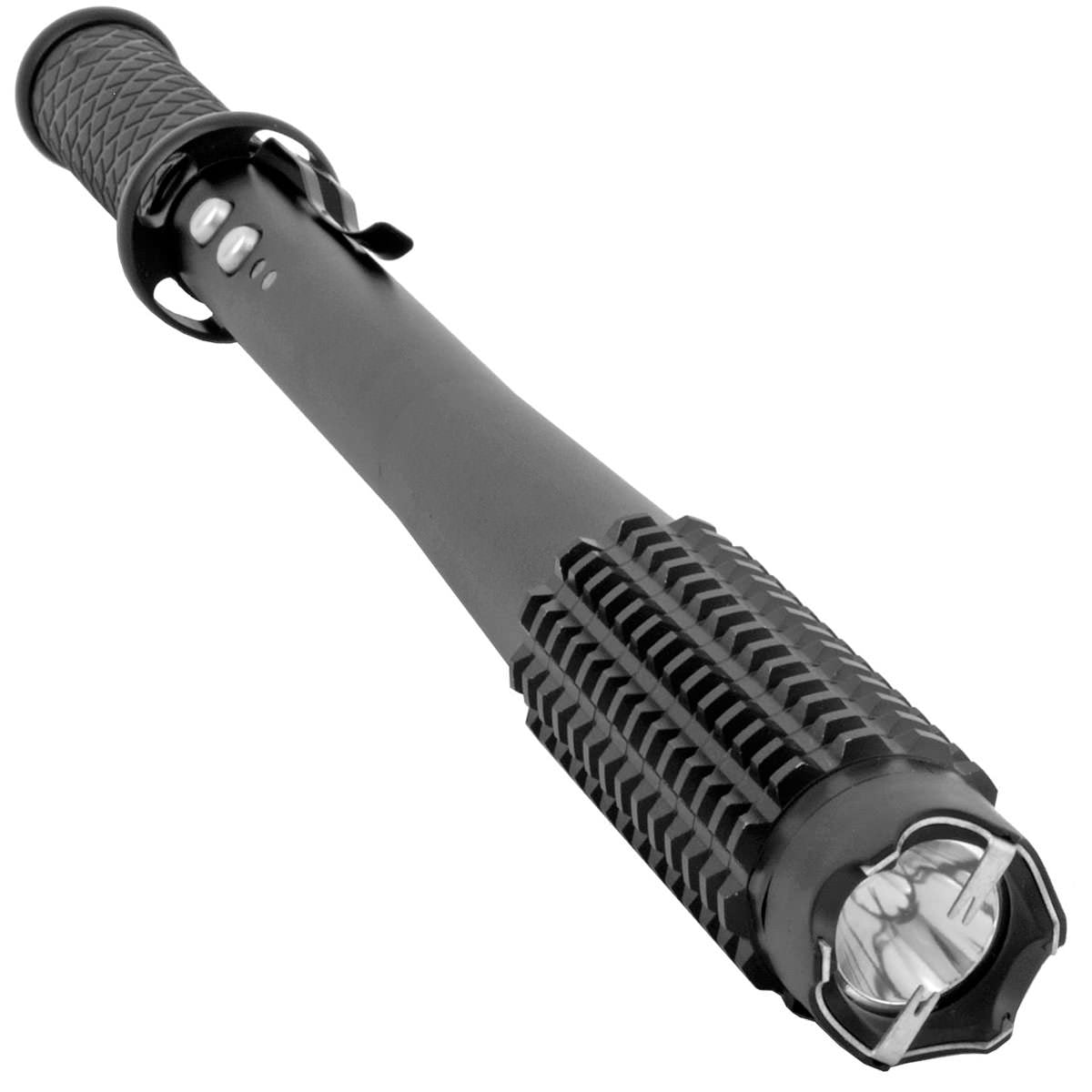 17" Rechargeable Stun Gun LED Flashlight Baton Night Stick