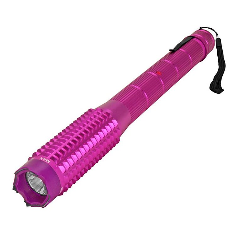Pink Punisher Baton Flashlight Self Defense Stun Gun