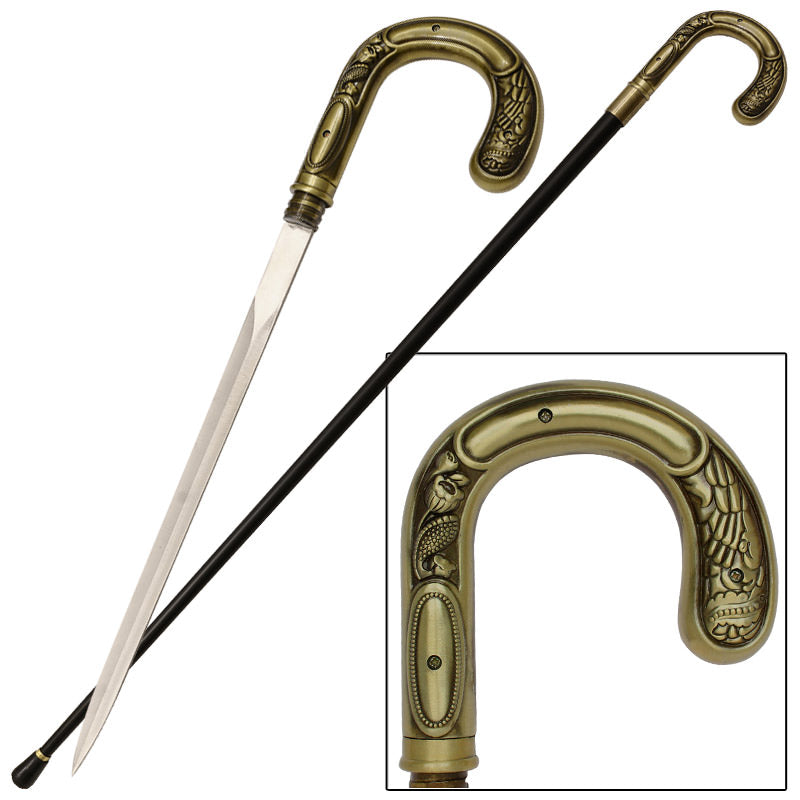 Gentlemen Walking Cane Sword - TOPHATTER'S ARMORY DEALS