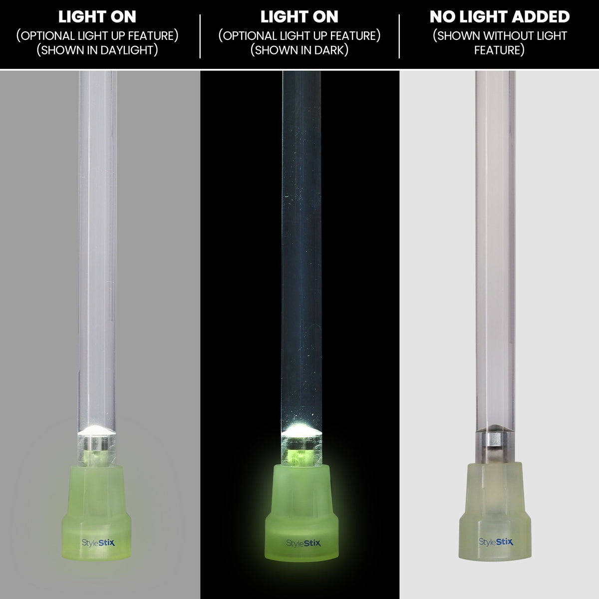Flashlight x2 (only for StyleStix Canes)