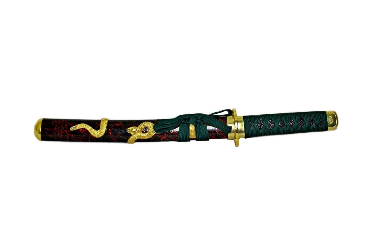 Coiled Snake Display Tanto 11.5"