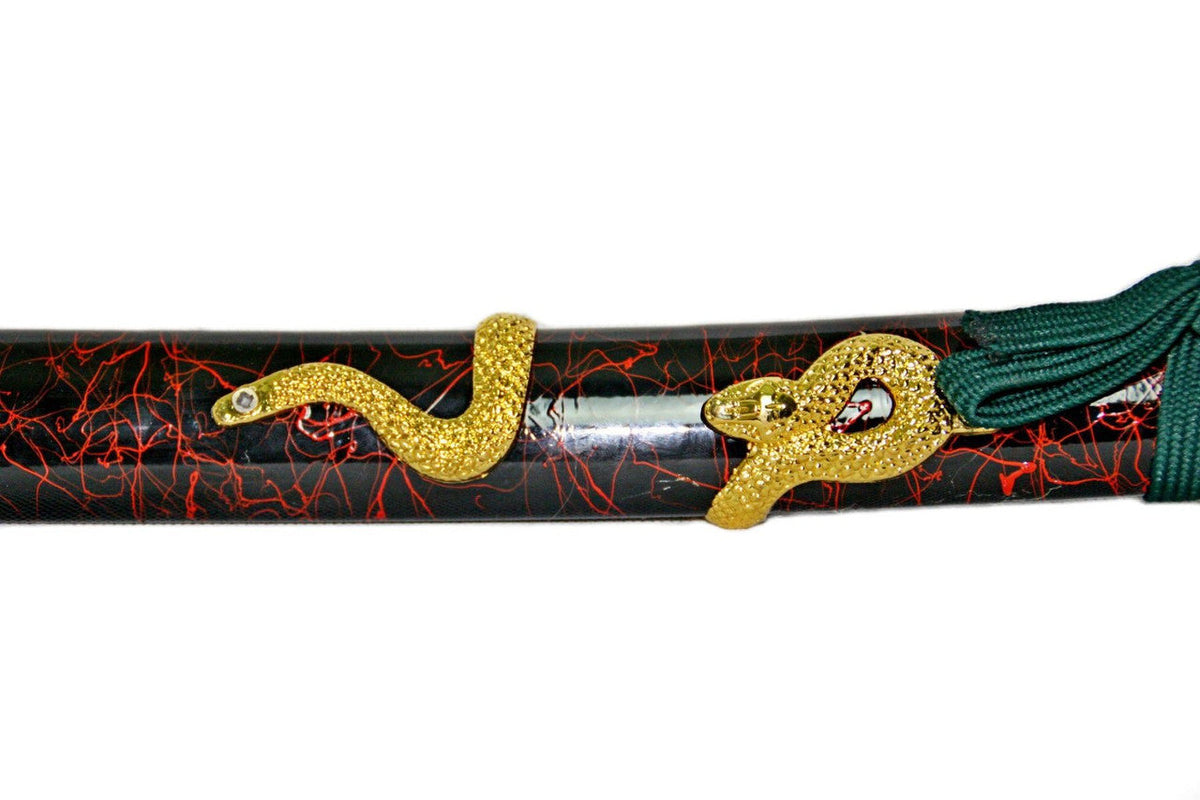 Coiled Snake Display Tanto 11.5"
