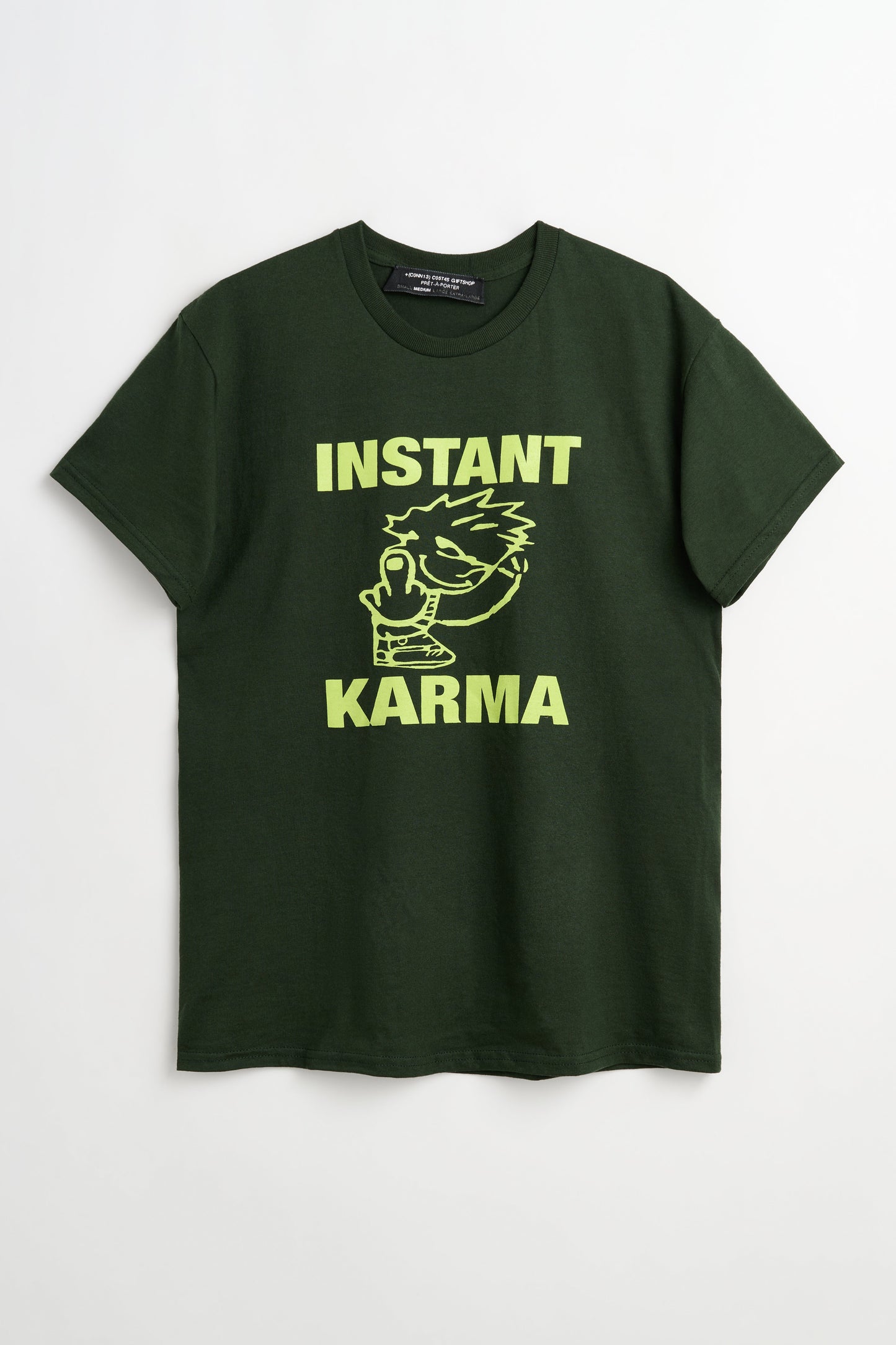 Connie Costas Instant Karma Tee Green