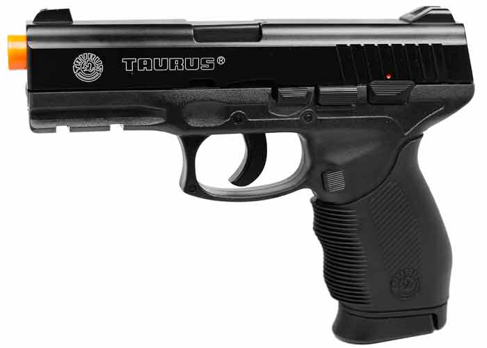 394 FPS Airsoft Licensed TAURUS PT 24/7 CO2 Semi-Automatic Pistol - TOPHATTER'S ARMORY DEALS