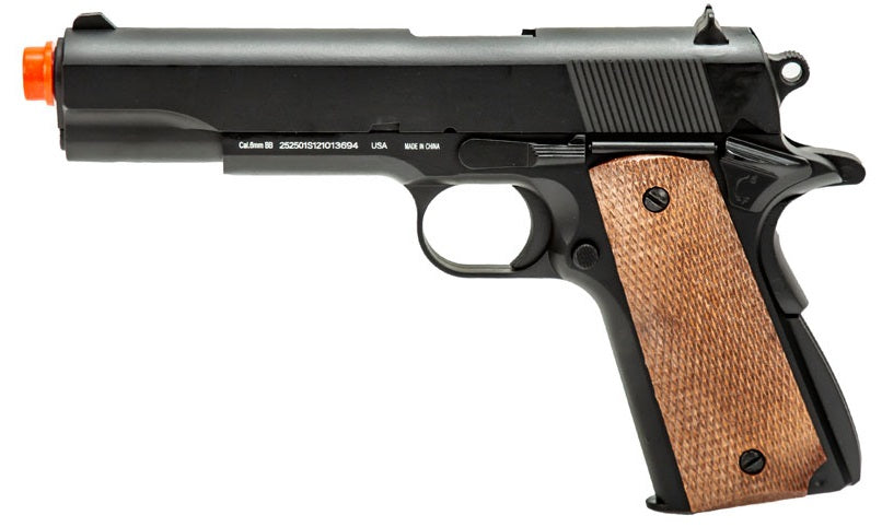 WellFire 1911-A1 Spring Powered Airsoft Heavyweight Pistol - TOPHATTER'S ARMORY DEALS
