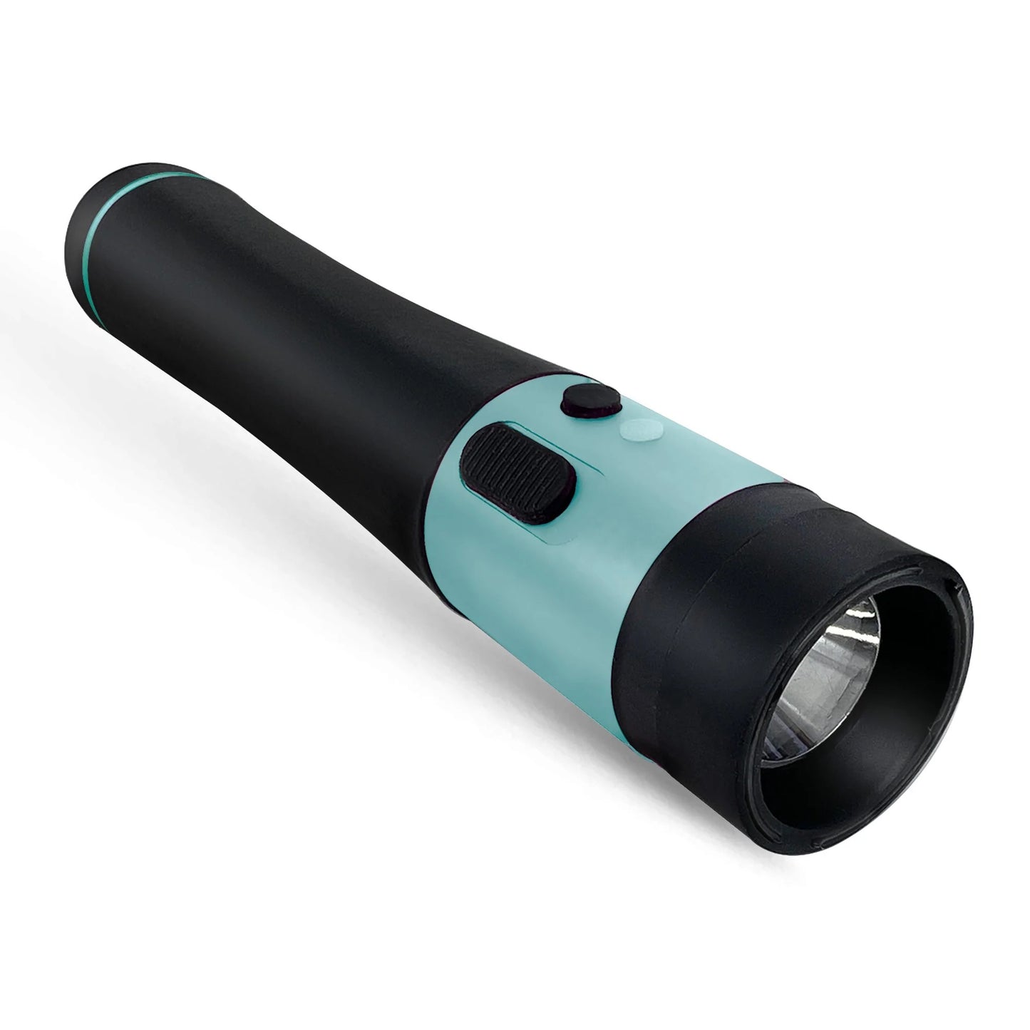 Stun Gun Flashlight, Rechargeable with Safety Pin, USB Wall and Car Charger, Wrist Strap