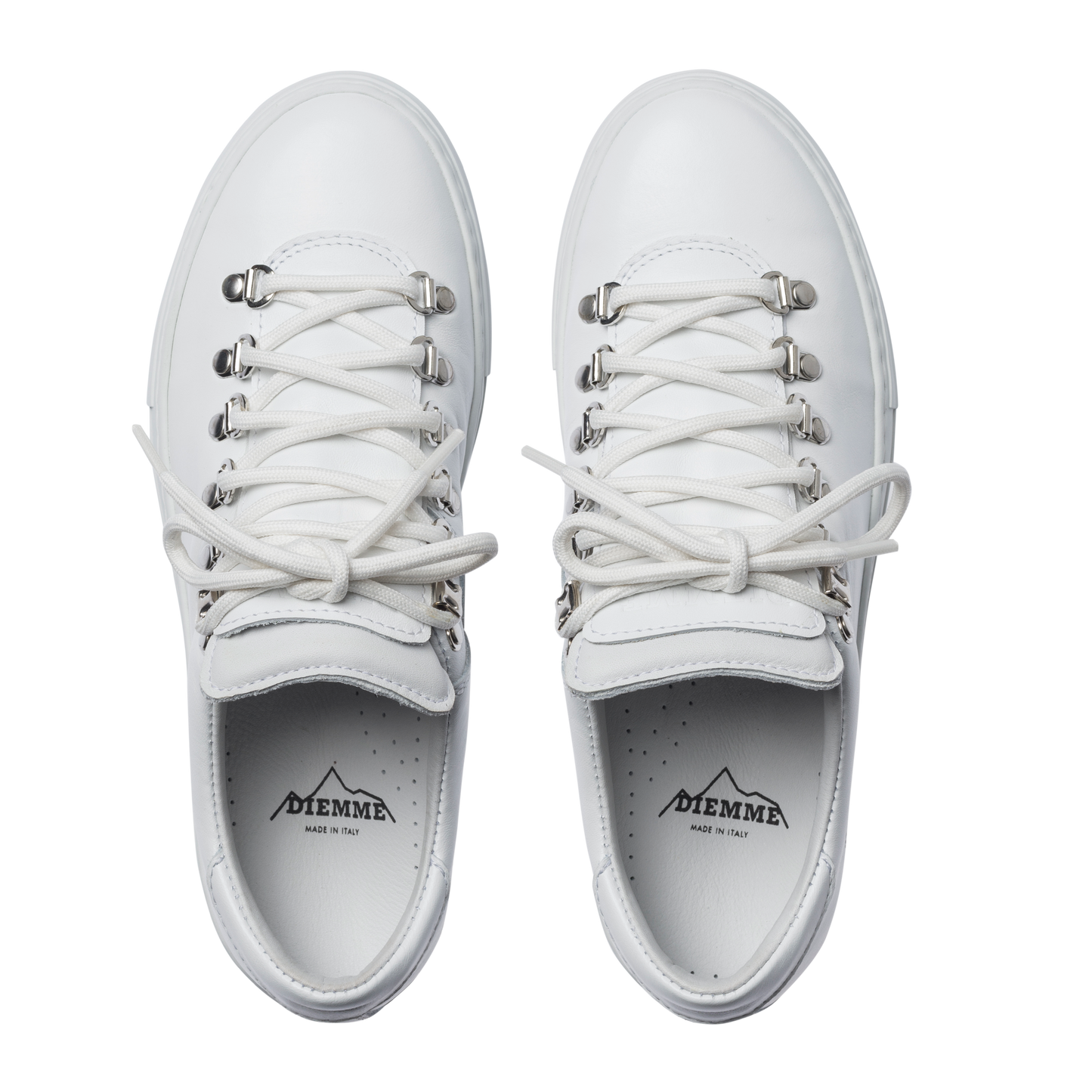 Marostica Low White Nappa Platform W