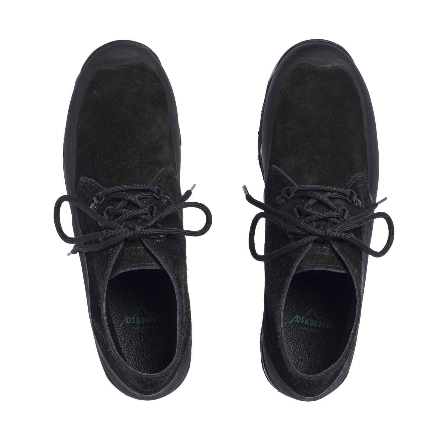 Asiago Black Hairy Suede M