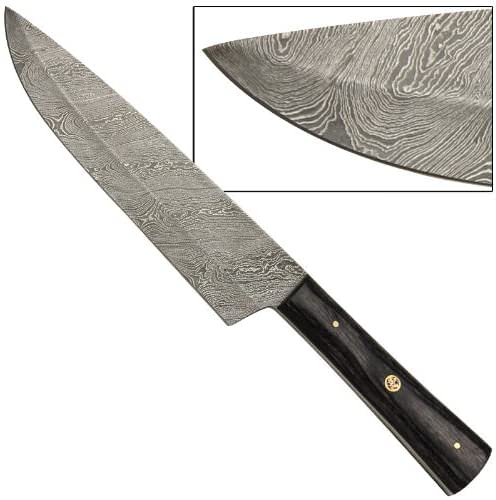 Dead Wood Hand Forged Damascus Full Tang Survival Hunting Outdoor Knife