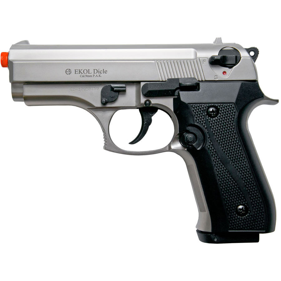 VCougar 8000 Front Firing Blank Gun - Dicle Satin Finish - TOPHATTER'S ARMORY DEALS