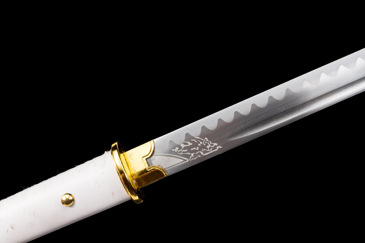 Ghost Of Yotei - Gilded Day Display (Straight) Katana