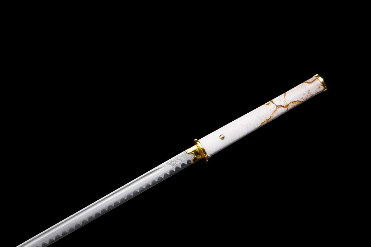 Ghost Of Yotei - Gilded Day Display (Straight) Katana