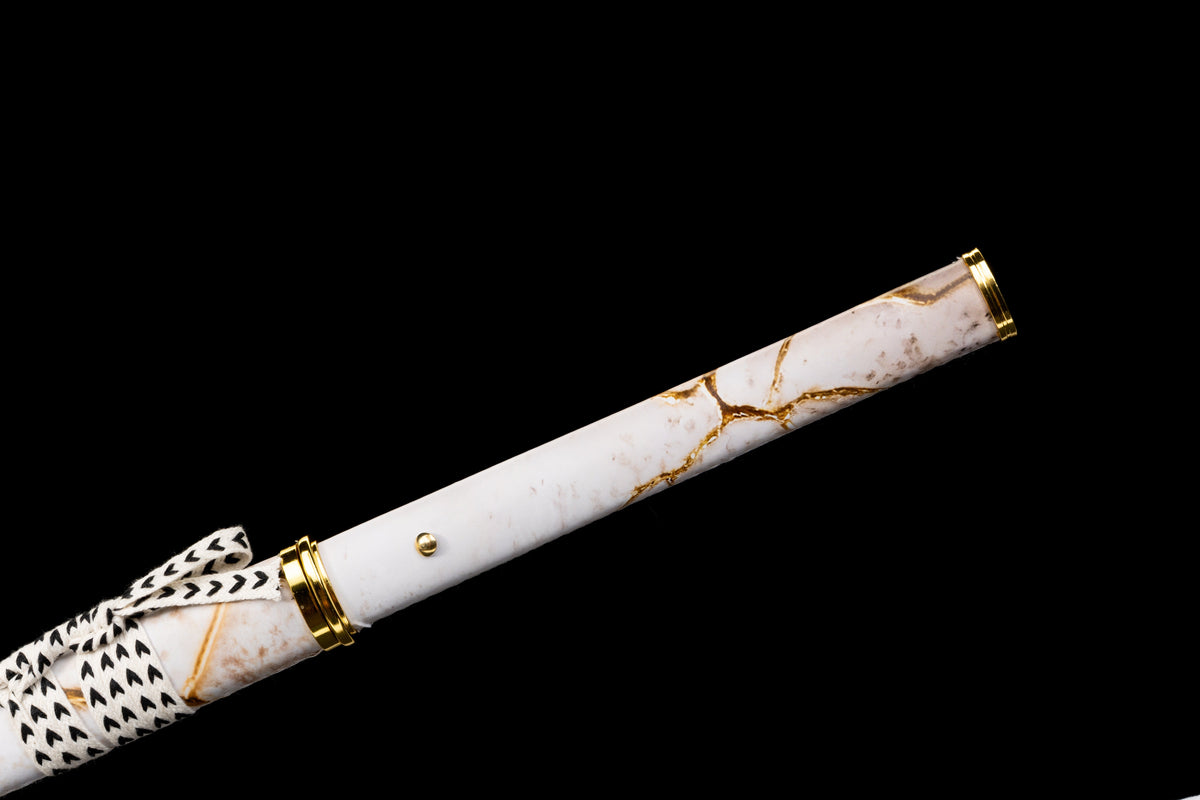 Ghost Of Yotei - Gilded Day Display (Straight) Katana