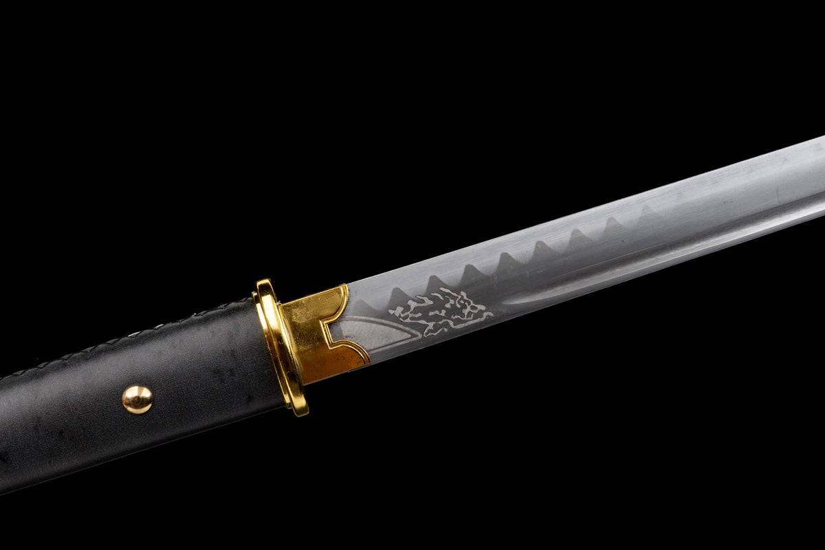 Ghost of Yotei - Gilded Night Display (Straight) Katana