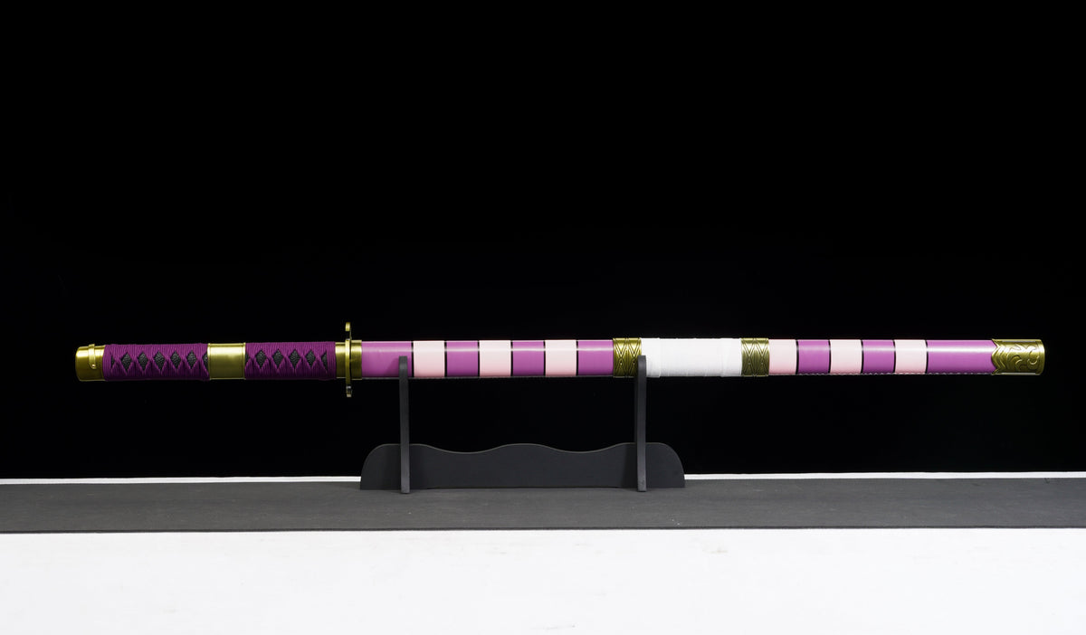 One Piece - Luffy Nidail Kitetsu Display (Straight) Katana
