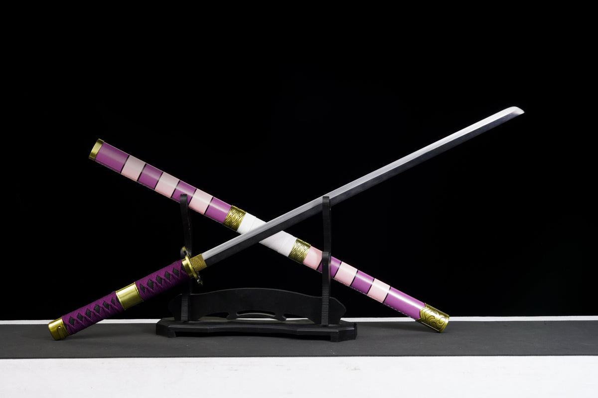 One Piece - Luffy Nidail Kitetsu Display (Straight) Katana
