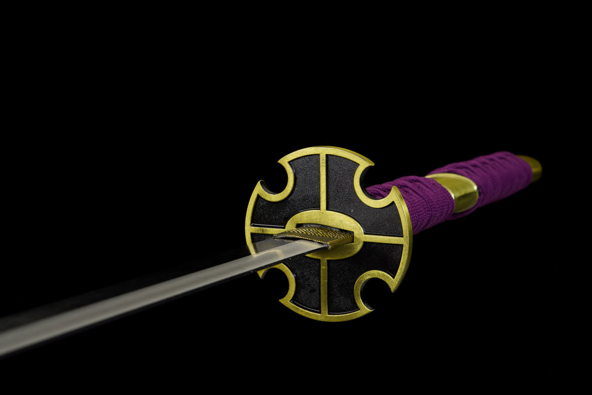 One Piece - Luffy Nidail Kitetsu Display (Straight) Katana