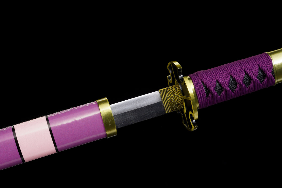 One Piece - Luffy Nidail Kitetsu Display (Straight) Katana