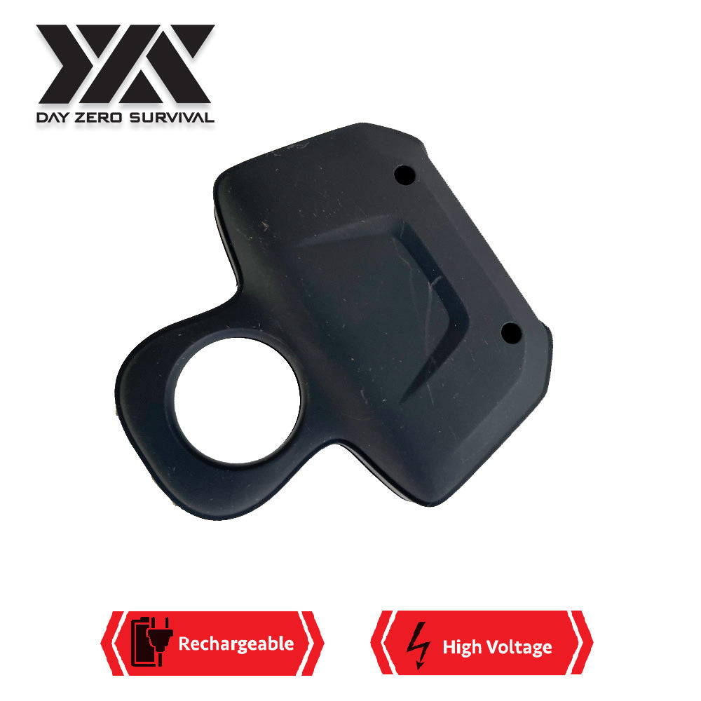 DZS Black Ring Self Defense Knuckle Mini Stun Gun Rechargeable