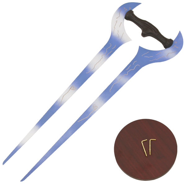 Replica Energy Metal Sword With Plaque