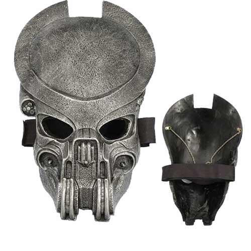 Alien Vs Predator Hunter Movie Cosplay Mask With LED Lights