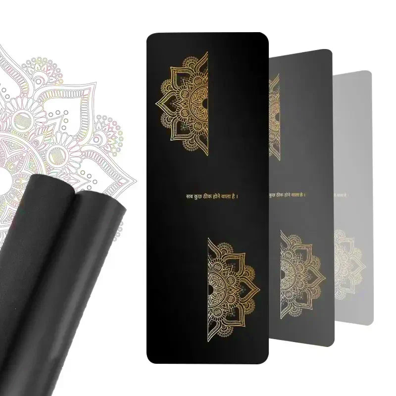 High-Quality PU Rubber Yoga Mat Anti-Slip