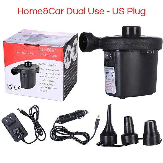 Electric Inflatable Pump Portable Air Cushion Blower