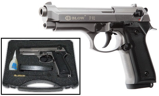 Blow V92F 9MM Blank Firing Gun Fume Finish Starter Pistol