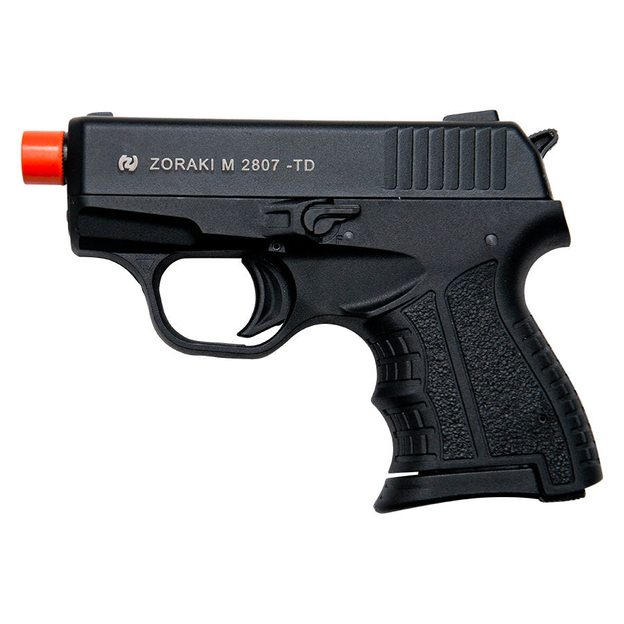 Zoraki M2807 Black Finish - 8MM Front Firing Blank Pistol Semi-Auto Gun - TOPHATTER'S ARMORY DEALS