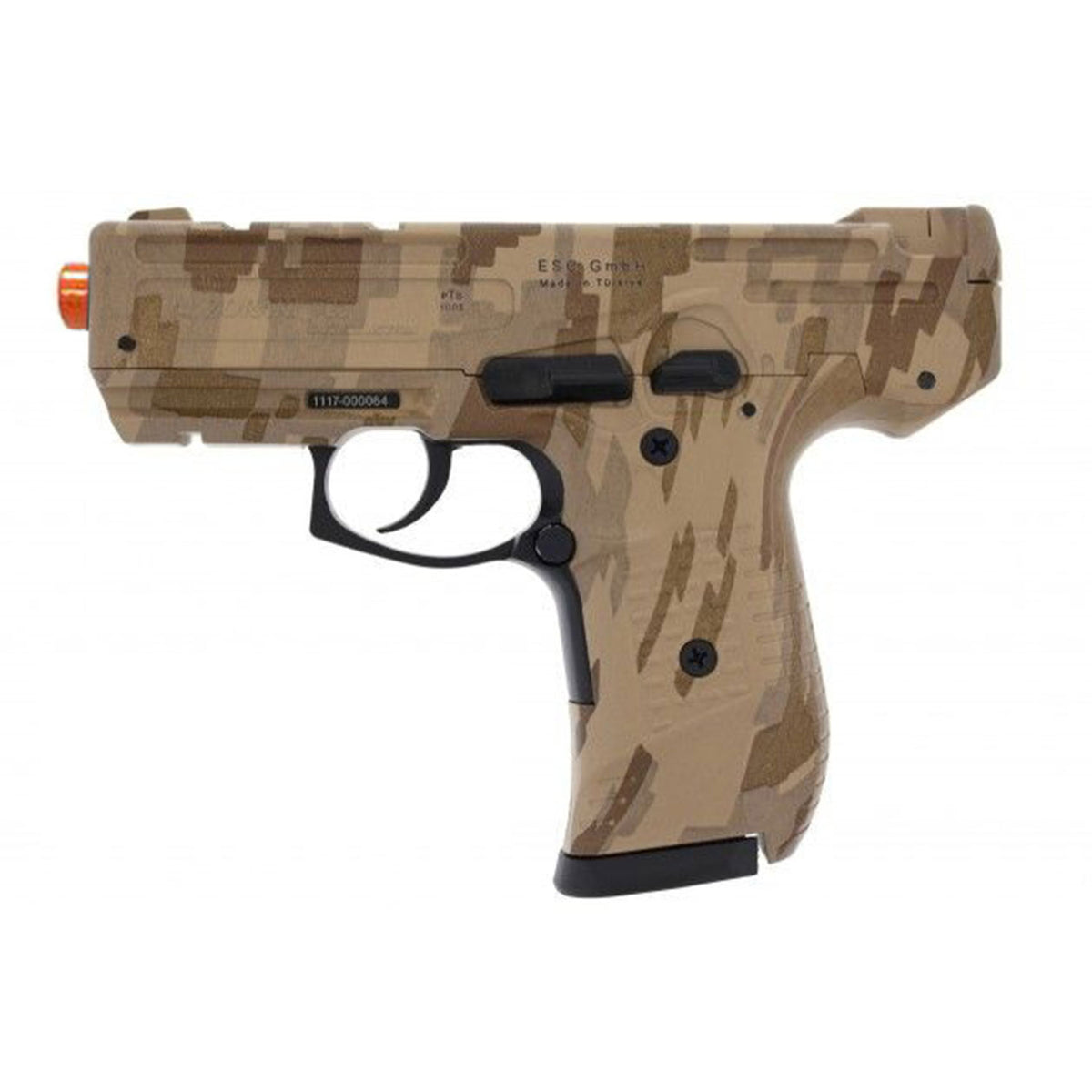 M925 Zoraki Camo 9mm Front Firing Blank Auto Machine Gun Pistol - TOPHATTER'S ARMORY DEALS