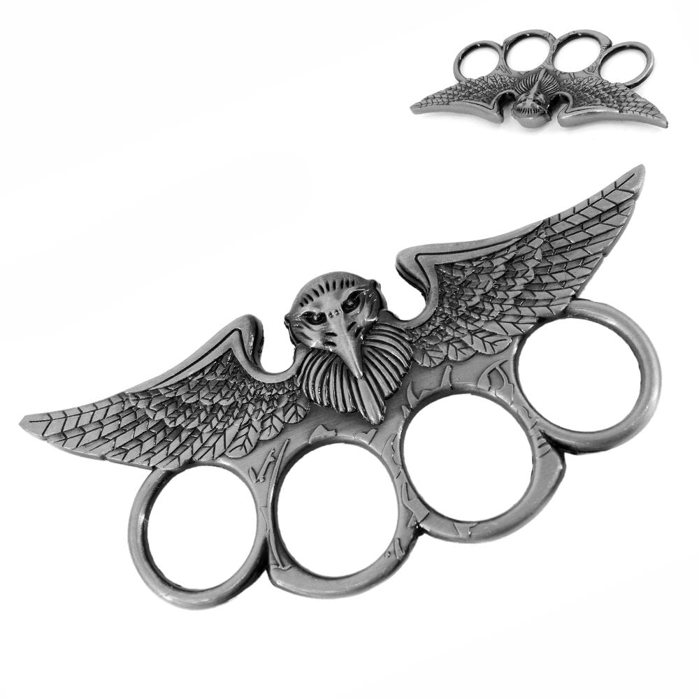 Eagle Winged Silver Knuckle Paperweight