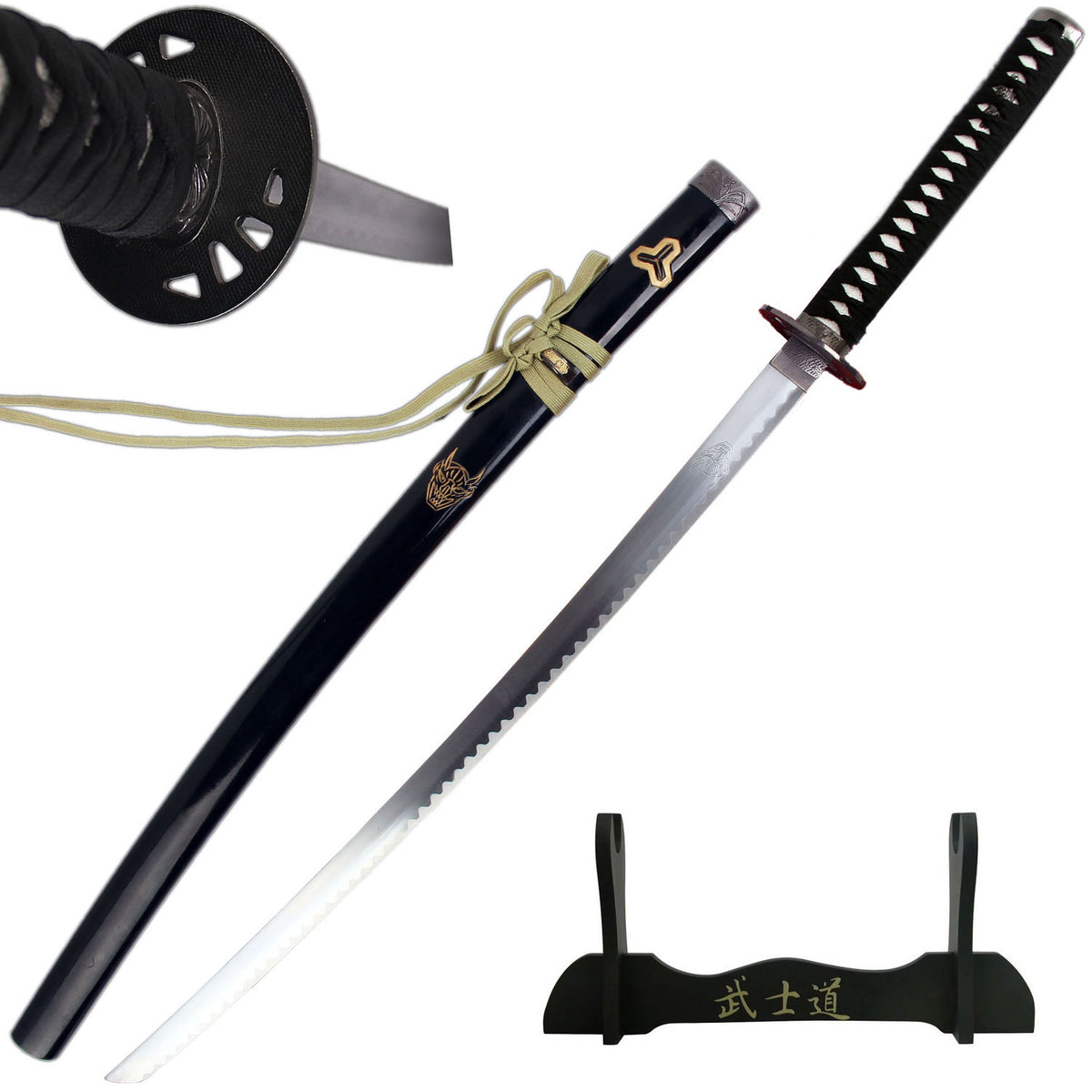 Kill Bill - Bill's Samurai Katana Sword With Stand - TOPHATTER'S ARMORY DEALS