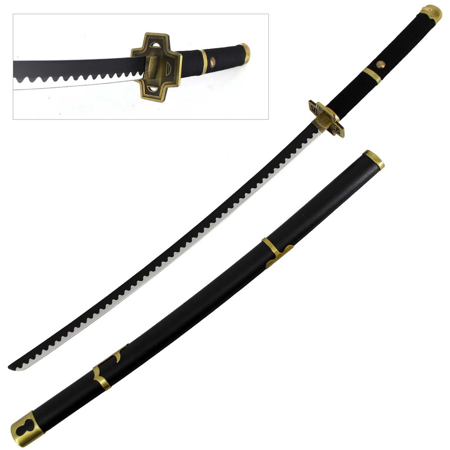 Zoro's Yubashiri Replica Sword Stainless Steel Katana