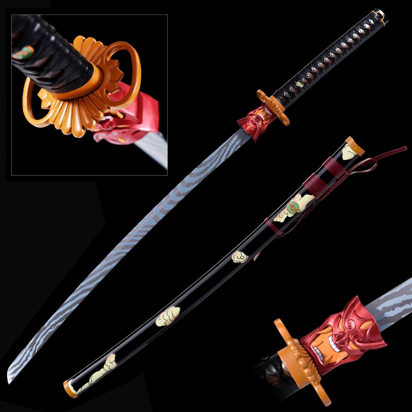Oni Onimaru Kunitsuna Katana Metal Sword