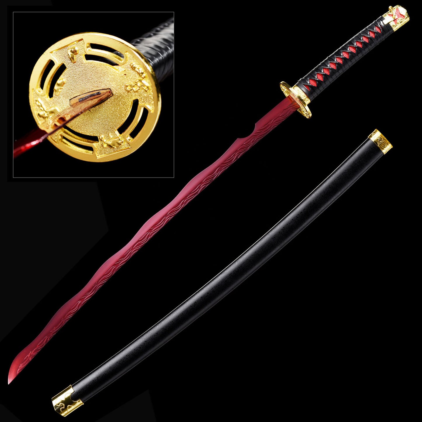 Elden Ring Rivers of Blood Katana Video Game Replica Sword