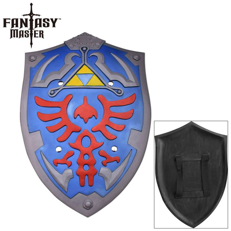 Blue Foam Zelda Hylian Cosplay Shield