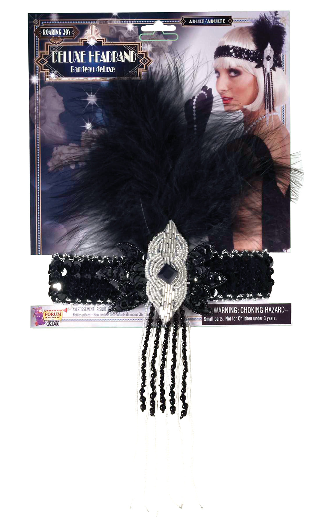 FLAPPER DELUXE ADULT HEADBAND