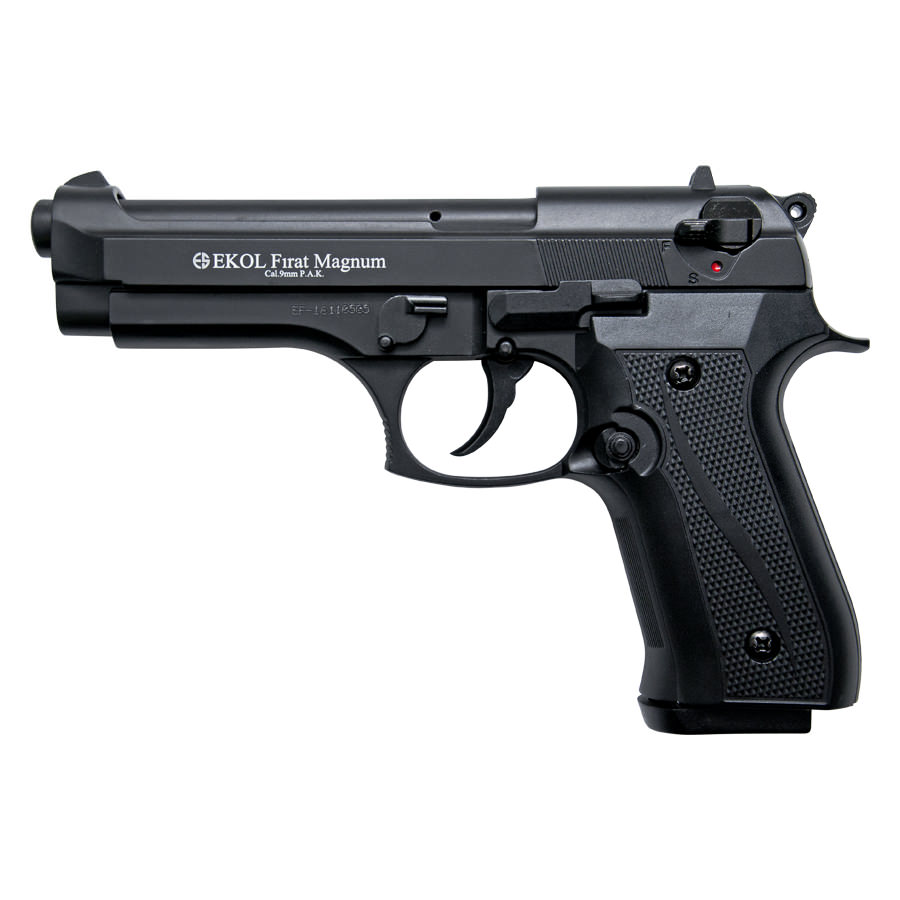 Firat Magnum V92F Blank Firing Replica Gun Black Finish - TOPHATTER'S ARMORY DEALS
