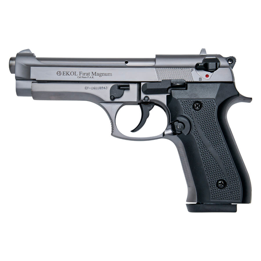 Firat Magnum V92F Blank Firing Replica Gun Fume Finish - TOPHATTER'S ARMORY DEALS