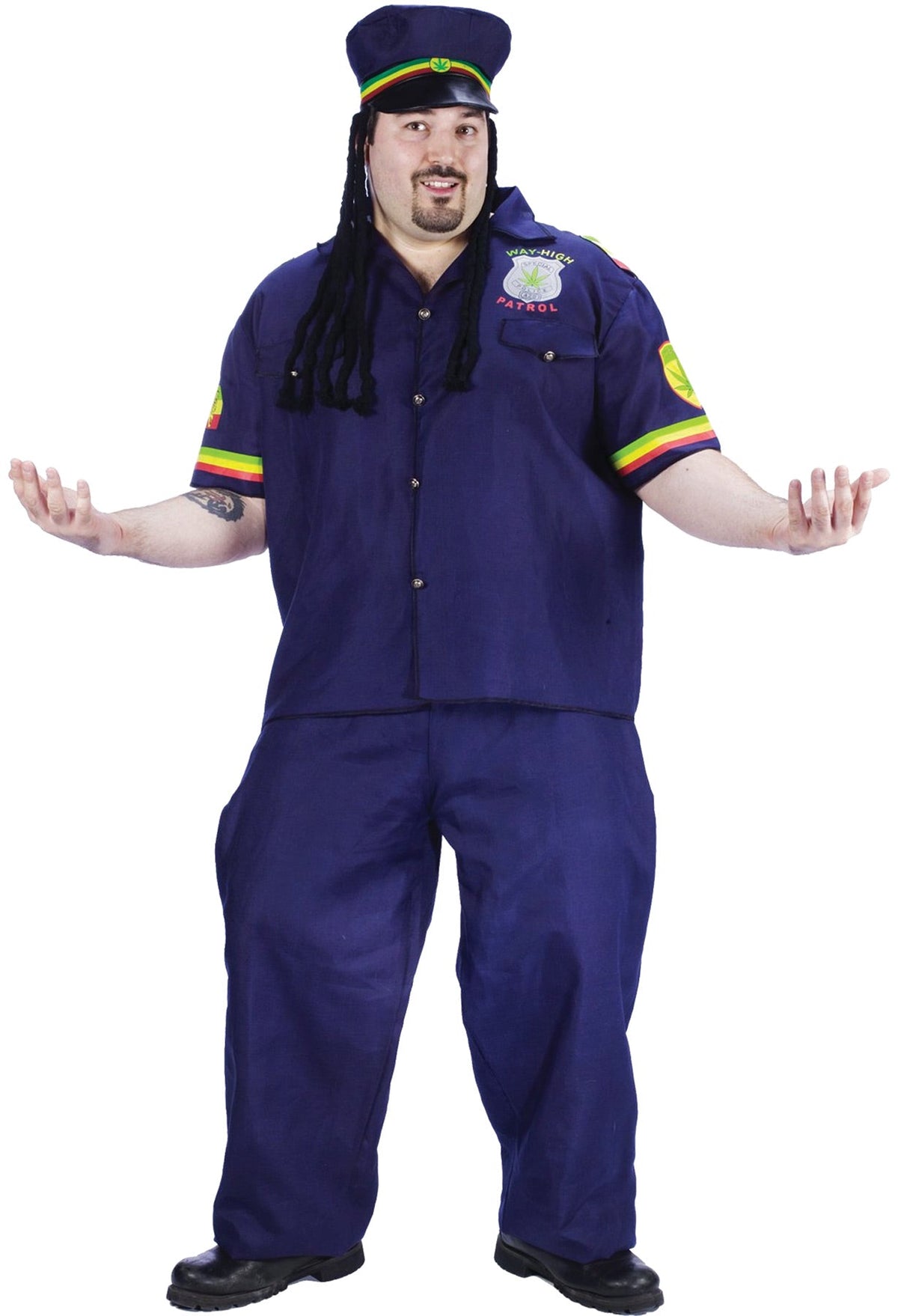 Men's Plus Size Way High Patrolman