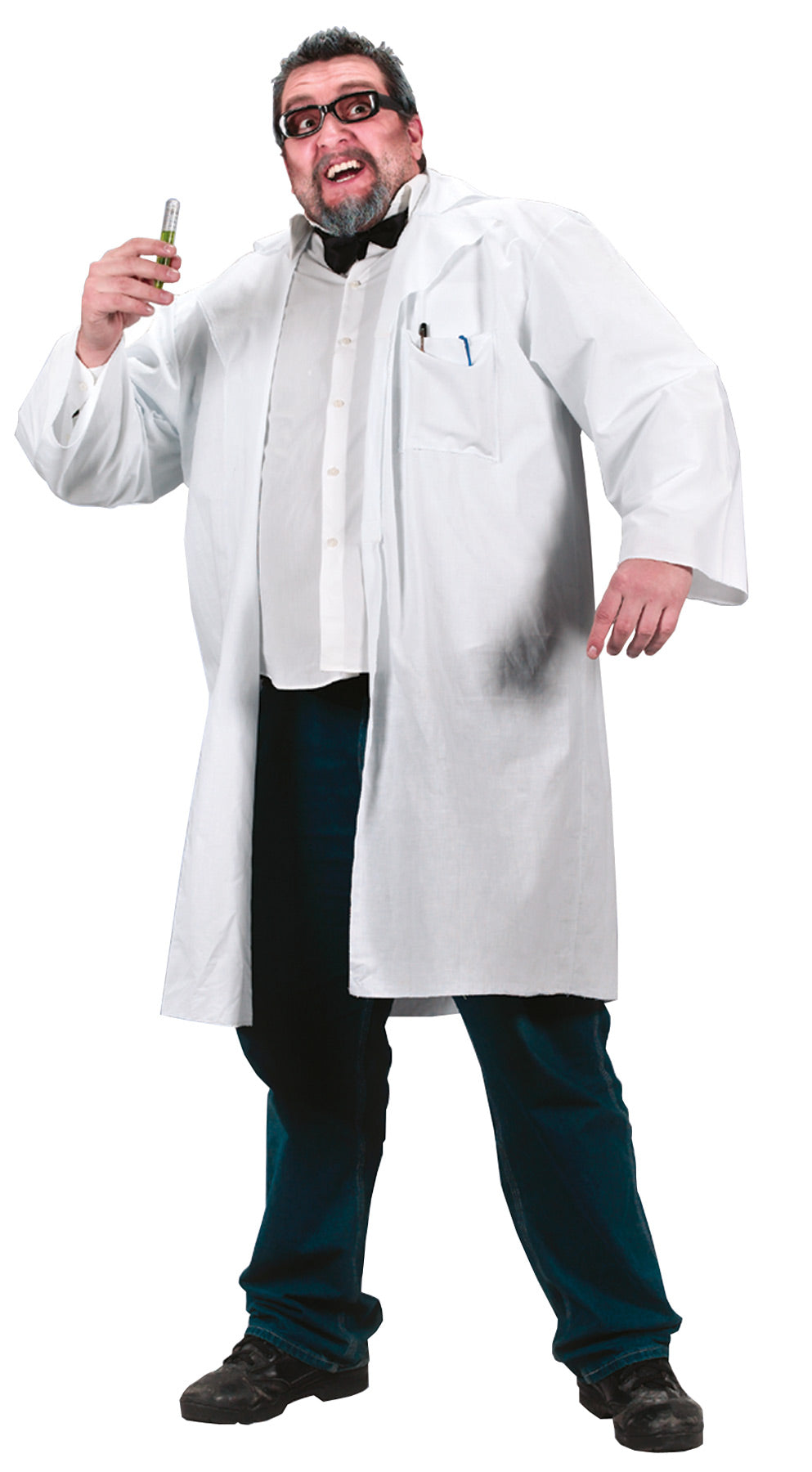 Men's Plus Size Lab Coat